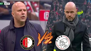 Arne Slot Feyenoord vs Erik Ten Hag Ajax | Highlights | SOON IN LIVERPOOL 🔴