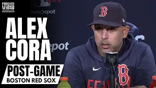 Alex Cora Told Eduardo Rodriguez "Don't Do That" After Taunting Carlos Correa in Game 3 | Post-Game