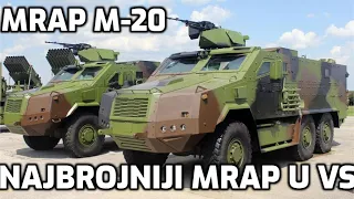 Zašto će MRAP M-20 biti najbrojnije borbeno oklopno vozilo u Vojsci Srbije? MRAP M20 in Serbian Army