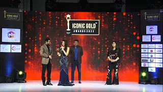 Shivangi Khedkar at Iconic Gold Awards 2022