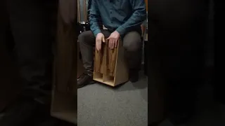 Cajon groove /// Cajon solo /// Игра на кахоне Part 4