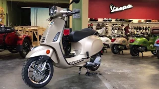 Custom Vespa Primavera Sport inspired by a Ural Motorcycle