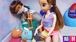IN SHORT, WE ARE A FUN FAMILY! Katya and Max funny dolls TV series Darinelka