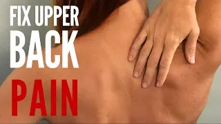 Eliminate Muscle Knots!  Try This Pro Deep Tissue Massage for the back, Rhomboids, Traps, back pain