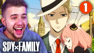 I LOVE THIS SHOW!! Spy x Family Episode 1 Reaction!!