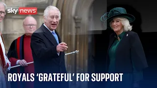 King and Queen 'very grateful' for support after 'challenges' of last 12 months