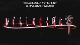 Higurashi When They Cry ~ Gou Opening i believe what you said tv Size Vocal cover