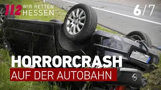 Horrorcrash auf der Autobahn | 112 Wir retten Hessen! | Remix 6/7