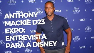 Anthony Mackie em entrevista para a Disney (D23 Expo 2022 - Legendado PT/BR)