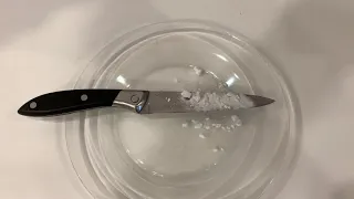 НЕВЕРОЯТНО 🔪 Очистка Ножа Содой (Cleaning the knife)