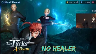 FF7 ever crisis: The Turks A-Team Ex2 with no healer. Team setup & battle #finalfantasy7evercrisis