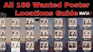 All 189 Wanted Poster Locations - Mafia 2 Definitive Edition Card Sharp Trophy Guide