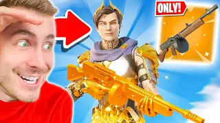 *ONLY* DRUM GUN Midas Fortnite CHALLENGE!