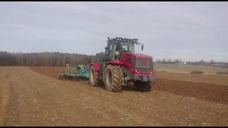 Hloubkový kypřič Granit KSTM-4800 + traktor Kirovec - ZOD Podhradí, Choustník