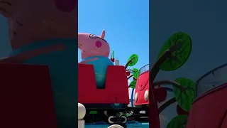 Daddy Pig’s Rollercoaster at Peppa Pig Theme Park! 🐽 #peppapig #peppapigthemepark #rollercoaster