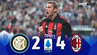 Inter 2 x 4 Milan ● Serie A 01/02 Extended Goals & Highlights HD