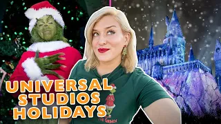 Universal Holidays Are BACK -- & They're Awesome! | Grinch, Harry Potter, Parade & Tour In Orlando