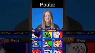 ACCOUNTS: FRANK, DANI AND PAULA IN BRAWL STARS | #shorts