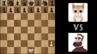 Can Mittens Beat Martin Using only ONE pawn ?