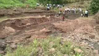 Fijian Prime Minister Voreqe Bainimarama Visits Nukuloa Water Catchment Dam, Ba