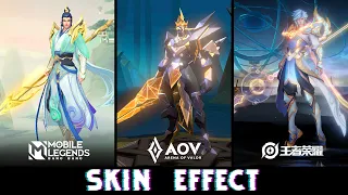 Zilong vs Zanis vs Zhao Yun : SKINS EFFECT