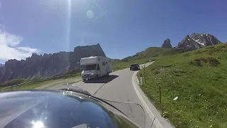 Cortina to Passo Giau by Motorbike 23.6.18