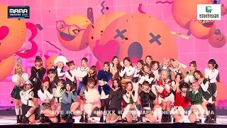 221129 MAMA 2022 Rookie Collaboration Stage - LE SSERAFIM, IVE, KEP1ER, NMIXX & NEWJEANS