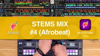 STEMS mix #4 (Afrobeat) - 7 tracks in 2.5 min. Traktor Pro 3 + NUO-STEMS 2.0.0
