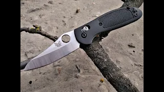 Benchmade 555 Mini Griptilian (replica) demo