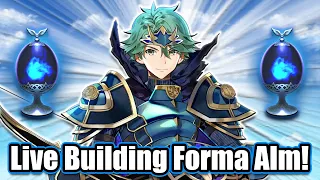 Building The BEST Forma Unit OF ALL TIME! Legendary Alm Live Build! [Fire Emblem Heroes]