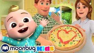 @CoComelon  - Pizza Song! | Learn | Fun Cartoons | Learning Rhymes