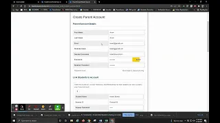 Creating a Parent Account in Powerschool