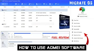 How To Use AOMEI Partition Assistant | Migrate OS To SSD | Complete Review in Urdu/Hindi