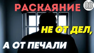 Раскаяние не от добродетели, а от печали. Максим Каскун