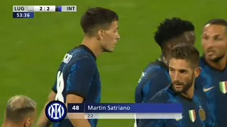 Martin Satriano (Inter Milan) goal vs Lugani