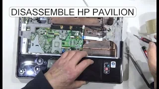 DISASSEMBLE HP PAVILION DV6