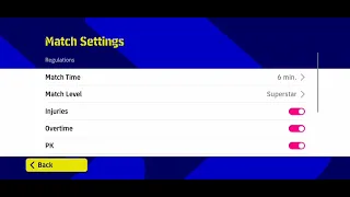 How to change Difficulty in Efootball2022 authentic match.