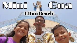 Uttan Beach | Mini Goa Of Mumbai | Uttan Velankanni Church | Bhayandar | Vlog | @sadimkhan03