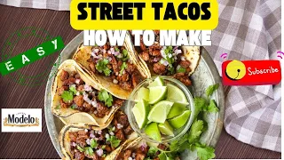 Delicious Street Tacos | Taqueria Style Tacos De Bistec Mexican Style (carne Asada) Recipe