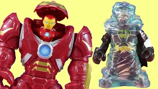 The Flash & Hulkbuster Rescue Superhero Friends | Frozen Batman - Superhero Toys Compilation