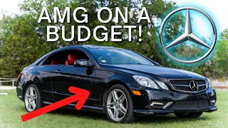 Mercedes E550 Review - AMG Performance For Less!