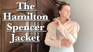 I made the Hamilton Spencer Jacket for a job interview | Sew With Me Ep. 1 | Historical Sewing Vlog