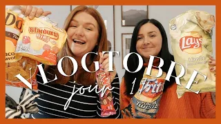 VLOGTOBRE 17: TASTE TEST DE SNACKS AMÉRICAINS AVEC JOHNNEY!