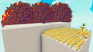 100x MASK + 1x GIANT vs EVERY GOD - Totally Accurate Battle Simulator TABS