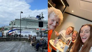 We Went on a Cruise to Norway! Part 1 | Embarkation, Sea Day & Stavanger