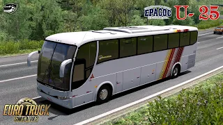 [ETS2] Unidad 25 de Epacoc | MOD BUS | Marcopolo G6 1200 | Mapa RBR | PANAMA SKINS©