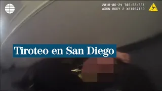 Impresionante tiroteo en una vivienda de San Diego