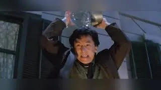 Джеки Чан фильм Близнецы-драконы(1992 год) бой из фильма
