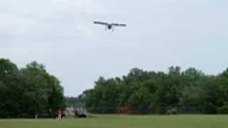 Airplane Makes Near Vertical Landing In A Huge Gust, Almost Stalls