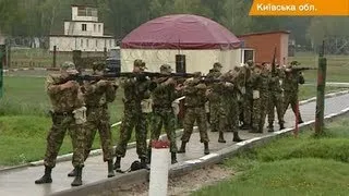 Стрельба под Киевом. 300 спецназовцев борются за краповый берет